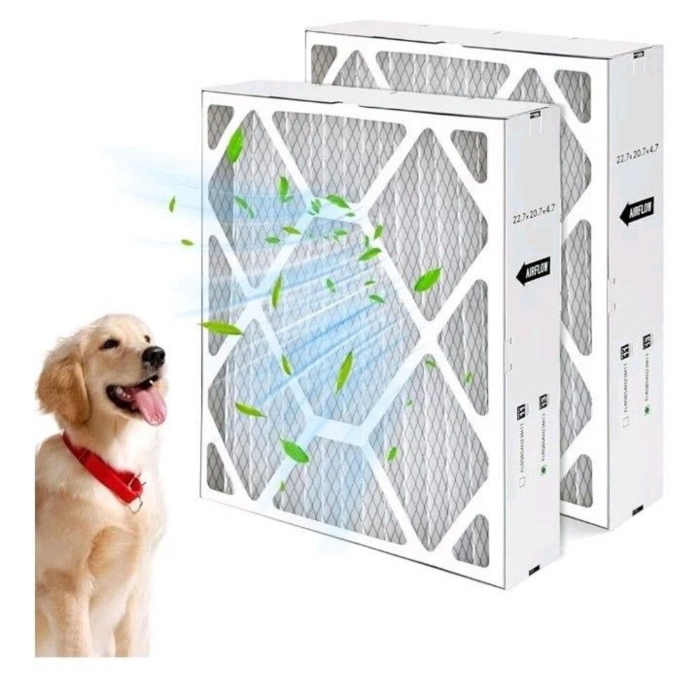 22.7x20.7x4.7 MERV 13 Expendable Air Filters for Trane and Envirowise, 2Pk